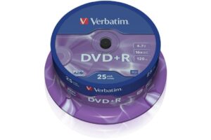 Verbatim Dvd-R 25 Tub 16X 4.7Gb