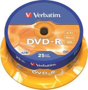 Verbatim Dvd+r 47Gb 16X Cake 25