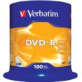 Verbatim Dvd-R 4.7g 16x 100 Pack