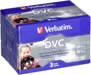 Verbatim Mini DVC 3 Τεμάχια Pack 60min 47651