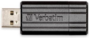 Verbatim Pinstripe Usb 2.0 Drive 16GB Storen N Go / Black