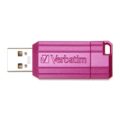 Verbatim PinStripe USB Drive 16GB Hot Pink