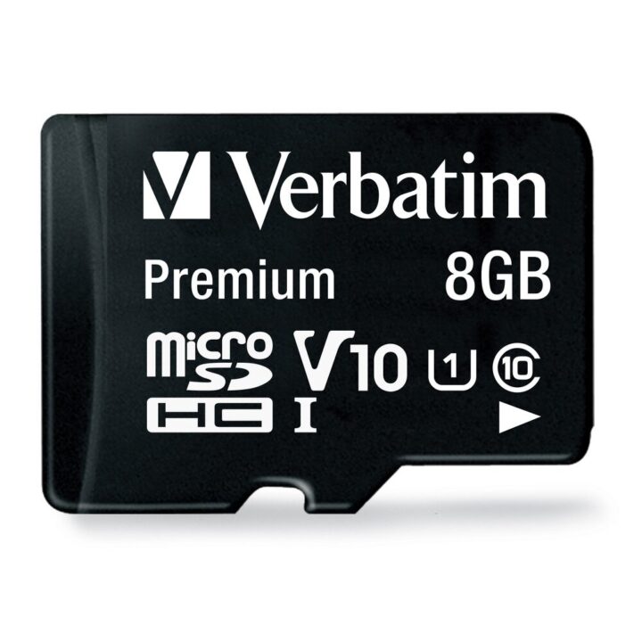 Verbatim Premium Micro SDHC 8GB Class 10/UHS-I με Adapter Lifetime Limited