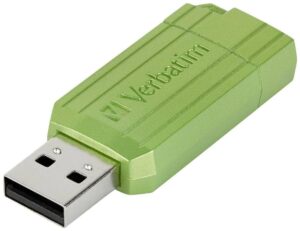 Verbatim Usb 4Gb Pinstripe Eucalyf Πράσινο