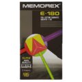 VHS E-180min. TDK-Sony-Memorex