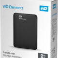WD 2.5' HDD Elements Portable 2TB, USB 3.0 Black
