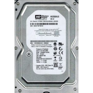 WD Δίσκος SATA II 250GB 7200rpm 8MB 2500JS