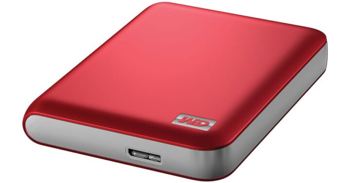 WD My Passport Essential Hdd SE USB 3.0 1TB Red