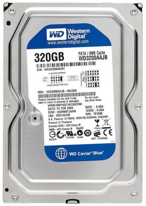 Western Digital Δίσκος Wd Ata 320gb 7200 8mb Wd3200aajb