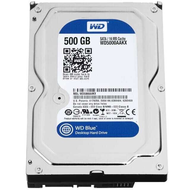 Western Digital Hdd Caviar Blue 500Gb Sata3 3,5'' 7200 16Mb Cache