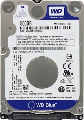 Western Digital HDD SATA II 500GB 7200rpm 16MB