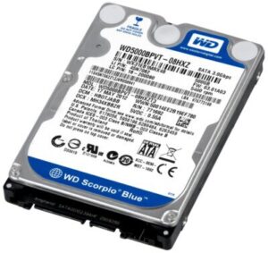 Western Digital HDD SCORPIO BLUE 500GB/2.5''/5400 RPM/SATA II/8MB CACHE