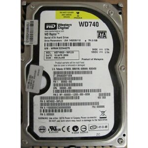 Western Digital Raptor SATA 74GB/4,6MS/3,5''/10000/16MB CA