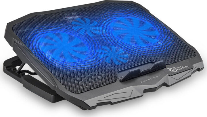 White Shark Ice Warrior Cooling Pad για Laptop έως 17.3" με 4 Ανεμιστήρες και Φωτισμό