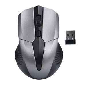 Wireless Mouse Gaming 2.4Ghz Model Rf-6220 Grey/Black Qg3-K5