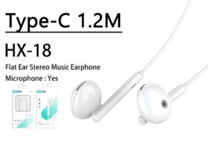 Xipin Flat Ear Ενσύρματα Στερεοφωνικά Ακουστικά Ψείρες, λευκά