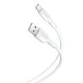 XO Καλώδιο Φόρτισης Usb σε Type-C Λευκό
