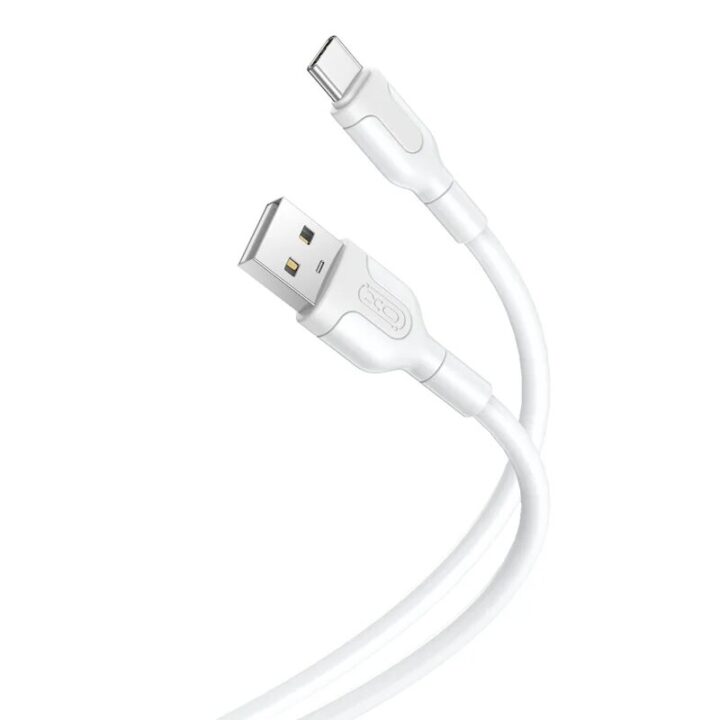 XO Καλώδιο Φόρτισης Usb σε Type-C Λευκό