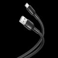 XO Καλώδιο Φόρτισης Usb σε Type-C Μαύρο