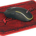 Xtrike Me Gaming Ποντίκι με Mousepad Μαύρο