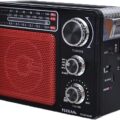 Yuegan Retro Φορητό Ραδιόφωνο AM/FM/SW 3 Band Receiver MP3 Player